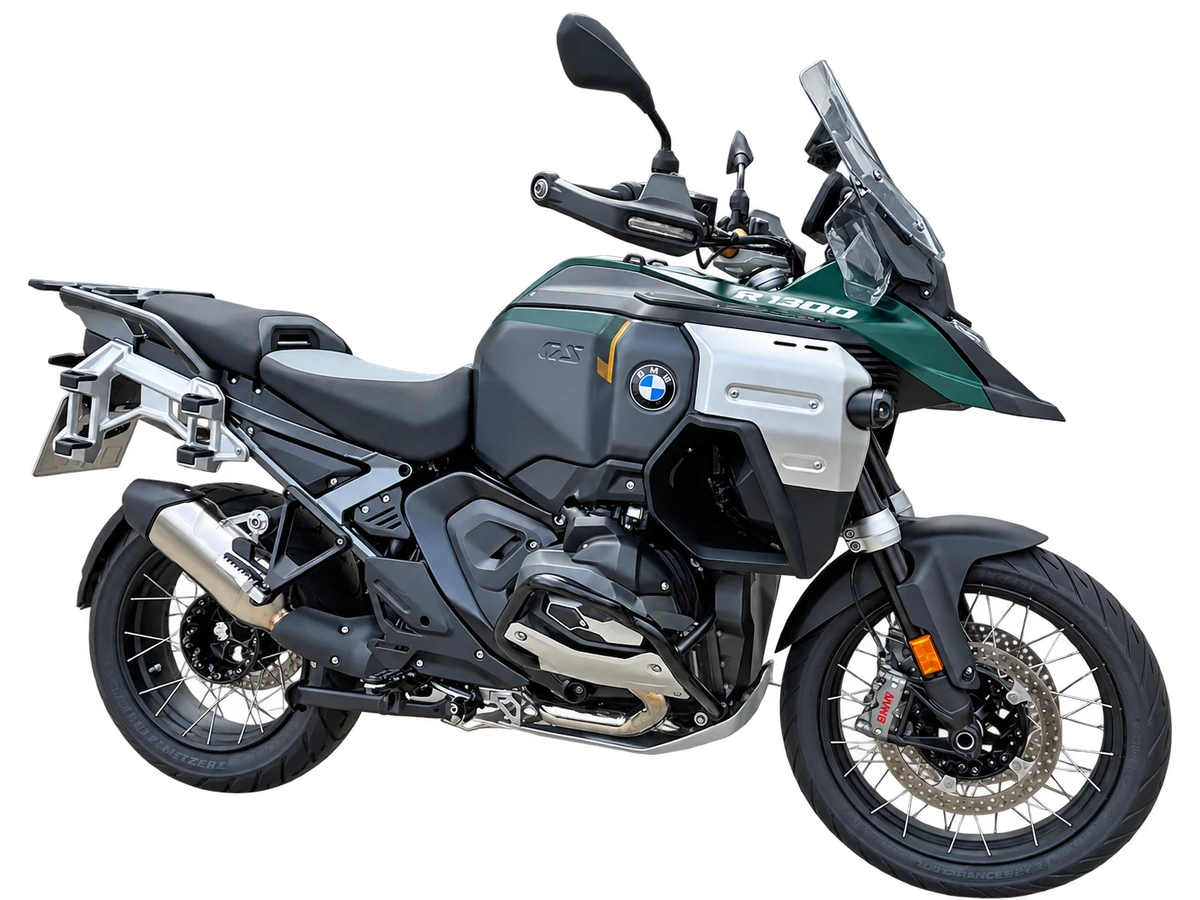 BMW R 1300 GS Adventure, détouré sur fond transparent